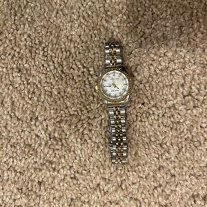 Two-Tone Silver and Gold Watch